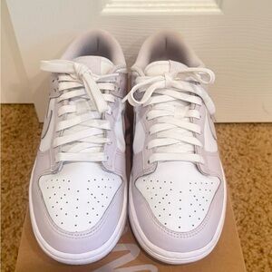 Nike Women's Shoes in White and Light Purple